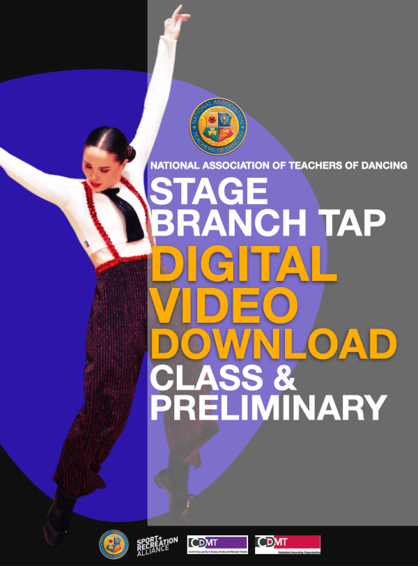 Stage Branch Tap Class & Preliminary Digital Video Download - Updated 18th September 2024